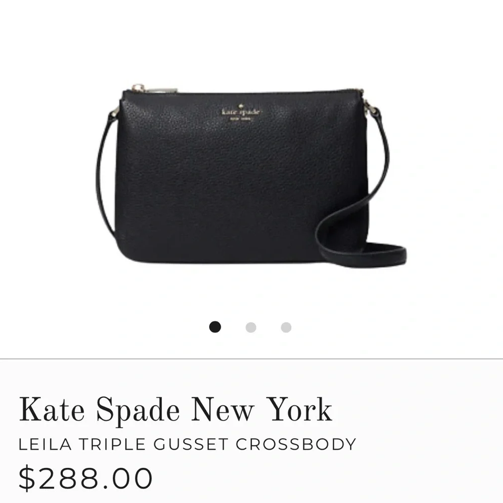 Kate Spade New York LEILA TRIPLE GUSSET CROSSBODY